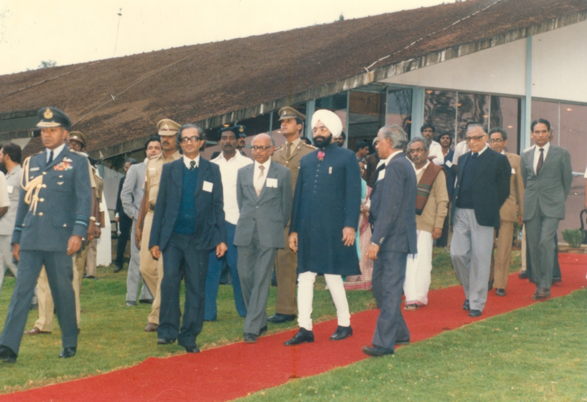 President visit to Radio Astronomy Centre