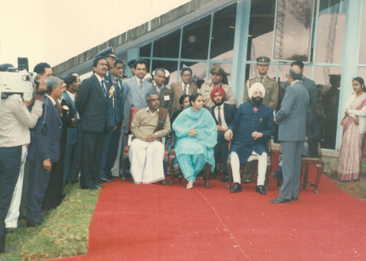 President visit to Radio Astronomy Centre