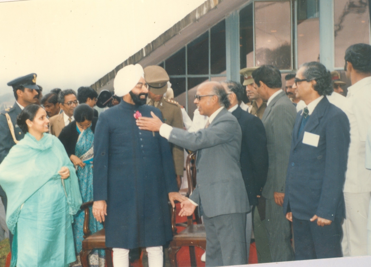 President visit to Radio Astronomy Centre