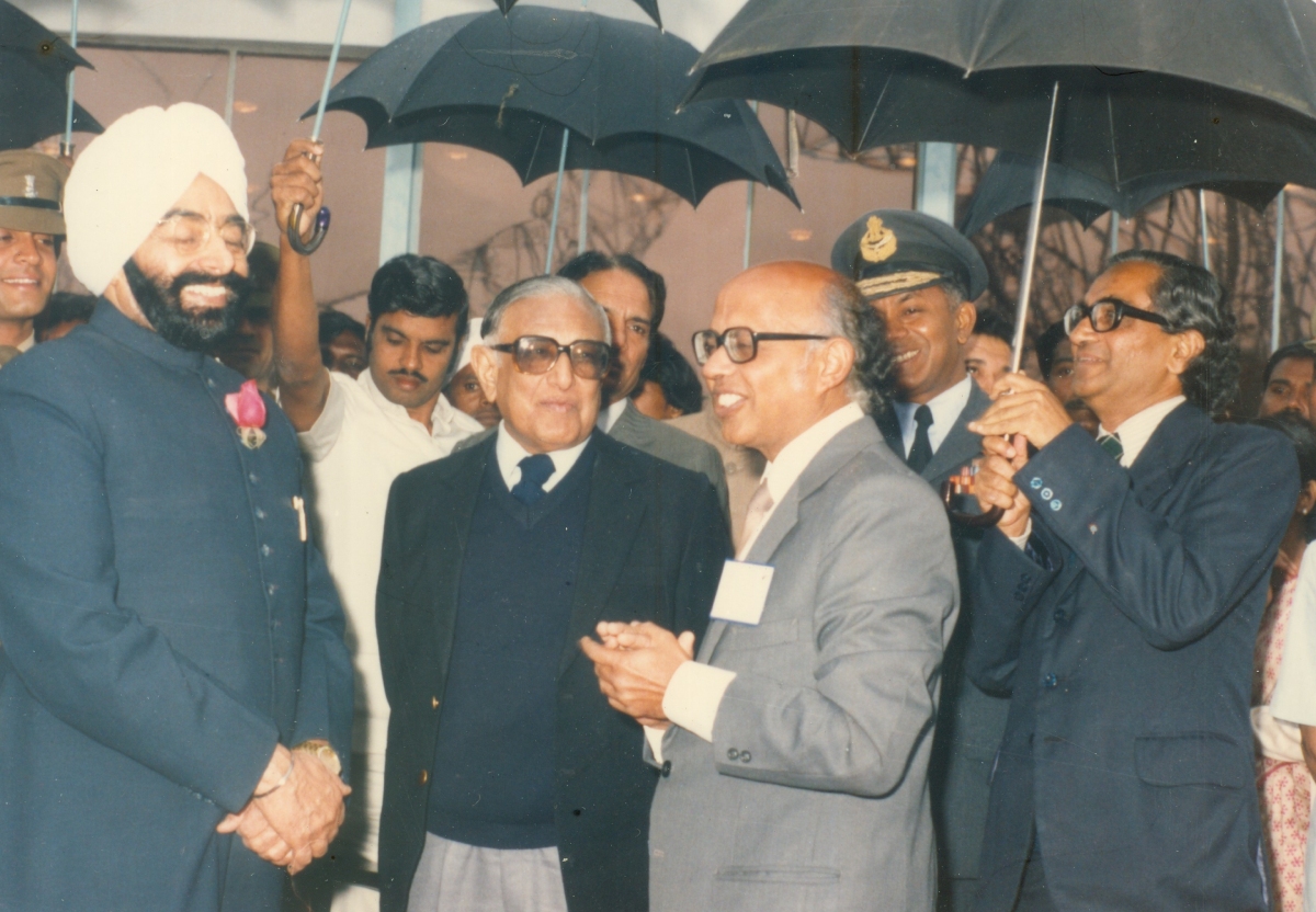 President visit to Radio Astronomy Centre