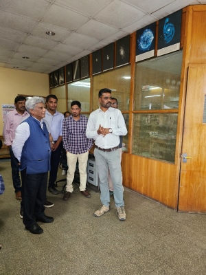 Dr. Ajit Kumar Mohanty, Secretary DAE Visit - April 2024