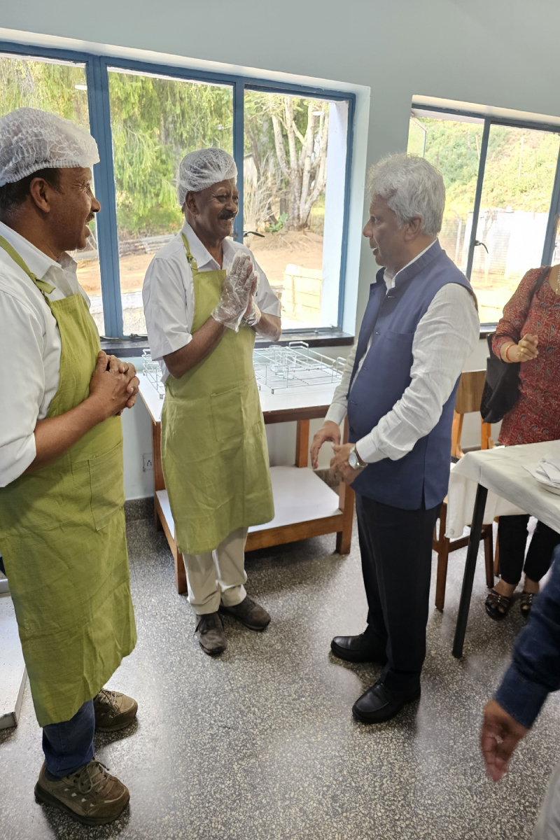 Dr. Ajit Kumar Mohanty, Secretary DAE Visit - April 2024